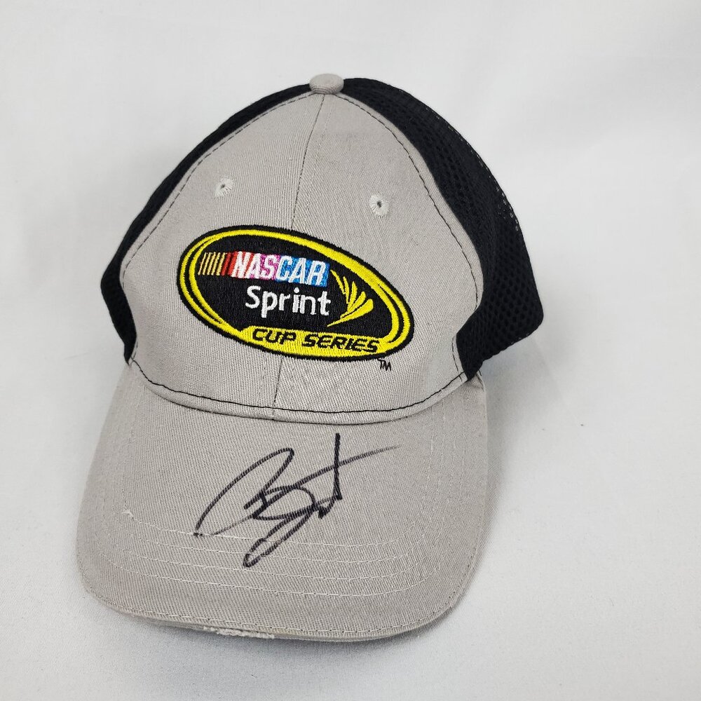 Nascar Sprint Experience 2012 Autographed Ball Cap  OS Grey Black